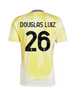 Moške Nogometnih dresov Juventus Douglas Luiz #26 Gostujoči 2024-25 Kratki rokavi